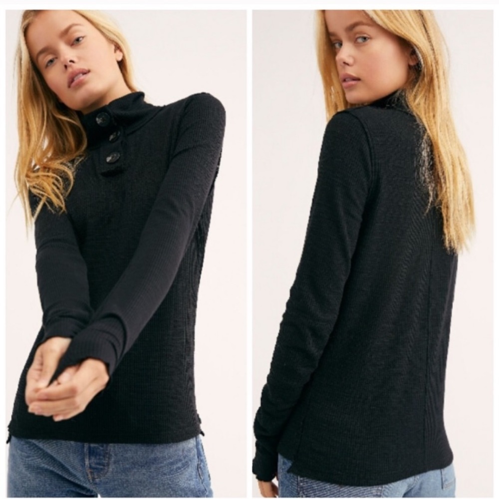 FREE PEOPLE Marigold Turtle Top